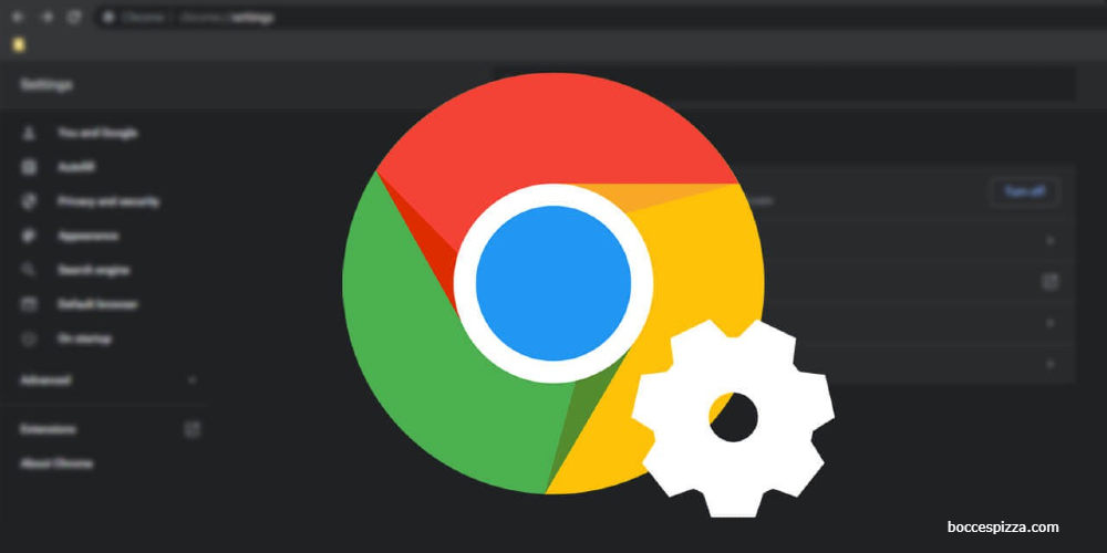 Chrome Settings Menu
